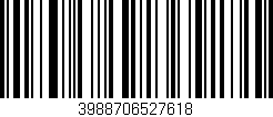 Código de barras (EAN, GTIN, SKU, ISBN): '3988706527618'