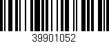 Código de barras (EAN, GTIN, SKU, ISBN): '39901052'