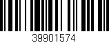 Código de barras (EAN, GTIN, SKU, ISBN): '39901574'