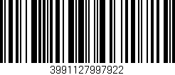 Código de barras (EAN, GTIN, SKU, ISBN): '3991127997922'