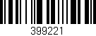 Código de barras (EAN, GTIN, SKU, ISBN): '399221'
