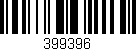 Código de barras (EAN, GTIN, SKU, ISBN): '399396'
