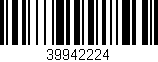 Código de barras (EAN, GTIN, SKU, ISBN): '39942224'