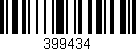 Código de barras (EAN, GTIN, SKU, ISBN): '399434'