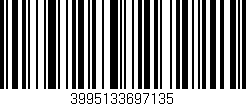Código de barras (EAN, GTIN, SKU, ISBN): '3995133697135'