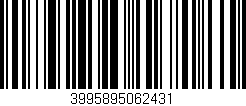 Código de barras (EAN, GTIN, SKU, ISBN): '3995895062431'