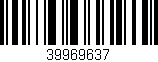 Código de barras (EAN, GTIN, SKU, ISBN): '39969637'