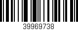 Código de barras (EAN, GTIN, SKU, ISBN): '39969738'