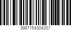 Código de barras (EAN, GTIN, SKU, ISBN): '3997154304207'
