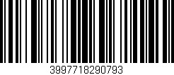 Código de barras (EAN, GTIN, SKU, ISBN): '3997718290793'