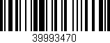 Código de barras (EAN, GTIN, SKU, ISBN): '39993470'
