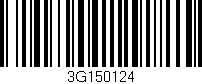 Código de barras (EAN, GTIN, SKU, ISBN): '3G150124'