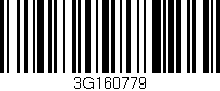 Código de barras (EAN, GTIN, SKU, ISBN): '3G160779'