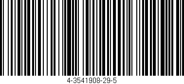 Código de barras (EAN, GTIN, SKU, ISBN): '4-3541908-29-5'