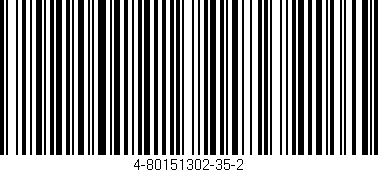 Código de barras (EAN, GTIN, SKU, ISBN): '4-80151302-35-2'
