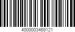 Código de barras (EAN, GTIN, SKU, ISBN): '4000003469121'