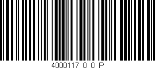 Código de barras (EAN, GTIN, SKU, ISBN): '4000117_0_0_P'
