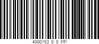 Código de barras (EAN, GTIN, SKU, ISBN): '4000153_0_0_PP'
