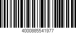 Código de barras (EAN, GTIN, SKU, ISBN): '4000885541977'
