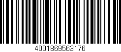 Código de barras (EAN, GTIN, SKU, ISBN): '4001869563176'