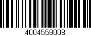 Código de barras (EAN, GTIN, SKU, ISBN): '4004559008'