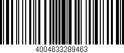 Código de barras (EAN, GTIN, SKU, ISBN): '4004633289463'