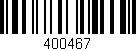Código de barras (EAN, GTIN, SKU, ISBN): '400467'