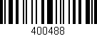Código de barras (EAN, GTIN, SKU, ISBN): '400488'