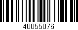 Código de barras (EAN, GTIN, SKU, ISBN): '40055076'