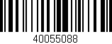 Código de barras (EAN, GTIN, SKU, ISBN): '40055088'
