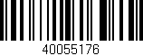 Código de barras (EAN, GTIN, SKU, ISBN): '40055176'