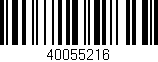 Código de barras (EAN, GTIN, SKU, ISBN): '40055216'