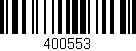Código de barras (EAN, GTIN, SKU, ISBN): '400553'