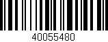 Código de barras (EAN, GTIN, SKU, ISBN): '40055480'