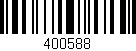 Código de barras (EAN, GTIN, SKU, ISBN): '400588'