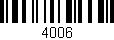 Código de barras (EAN, GTIN, SKU, ISBN): '4006'
