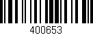 Código de barras (EAN, GTIN, SKU, ISBN): '400653'