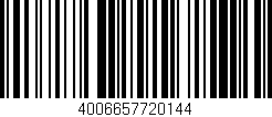 Código de barras (EAN, GTIN, SKU, ISBN): '4006657720144'