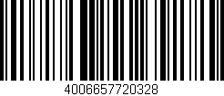 Código de barras (EAN, GTIN, SKU, ISBN): '4006657720328'