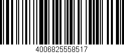 Código de barras (EAN, GTIN, SKU, ISBN): '4006825558517'