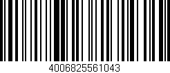 Código de barras (EAN, GTIN, SKU, ISBN): '4006825561043'