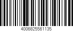 Código de barras (EAN, GTIN, SKU, ISBN): '4006825561135'