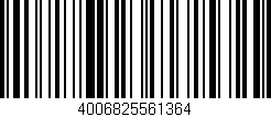 Código de barras (EAN, GTIN, SKU, ISBN): '4006825561364'