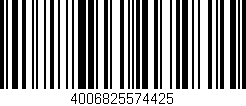 Código de barras (EAN, GTIN, SKU, ISBN): '4006825574425'