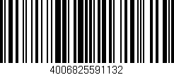 Código de barras (EAN, GTIN, SKU, ISBN): '4006825591132'