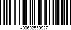 Código de barras (EAN, GTIN, SKU, ISBN): '4006825609271'
