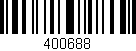 Código de barras (EAN, GTIN, SKU, ISBN): '400688'
