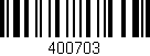 Código de barras (EAN, GTIN, SKU, ISBN): '400703'