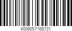 Código de barras (EAN, GTIN, SKU, ISBN): '4008057168731'