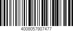 Código de barras (EAN, GTIN, SKU, ISBN): '4008057907477'